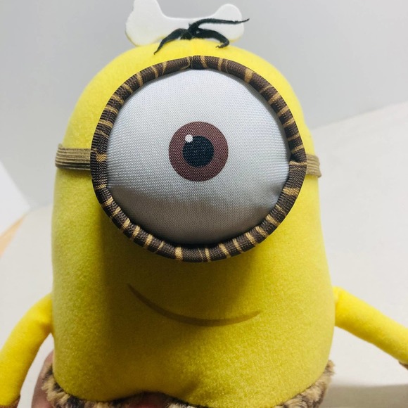 Minions Toy Factory Stuart in Cheetah Bottoms. Pre-Owned - Picture 6 of 9